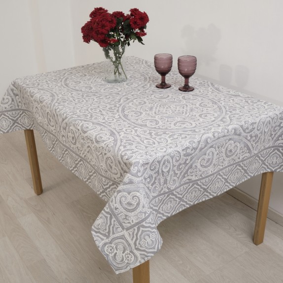 Τραπεζομάντηλο Dimeco 140x140 Capri Grey