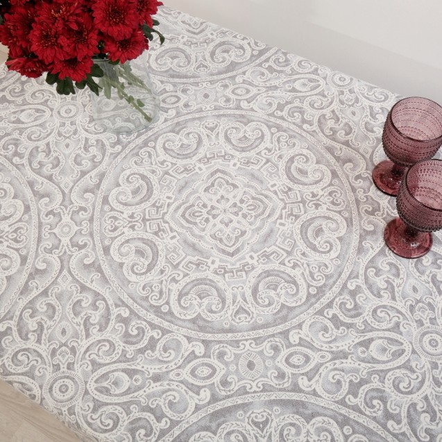 Τραπεζομάντηλο Dimeco 140x140 Capri Grey