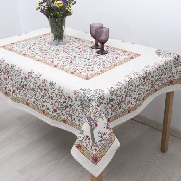 Τραπεζομάντηλο Dimeco 140x140 Alina Beige