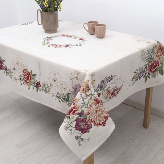 Τραπεζομάντηλο Dimeco 140x140 Adelina