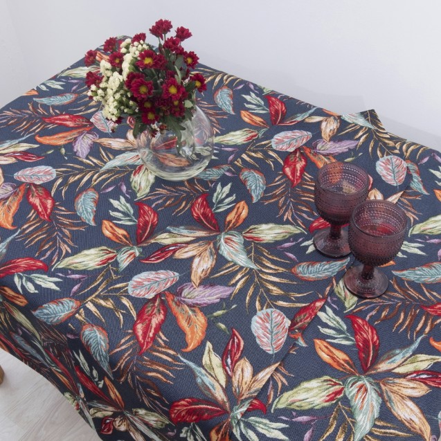 Τραπεζομάντηλο Dimeco 135x180 Verona Blue