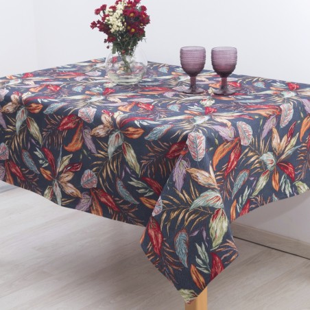 Τραπεζομάντηλο Dimeco 135x135 Verona Blue