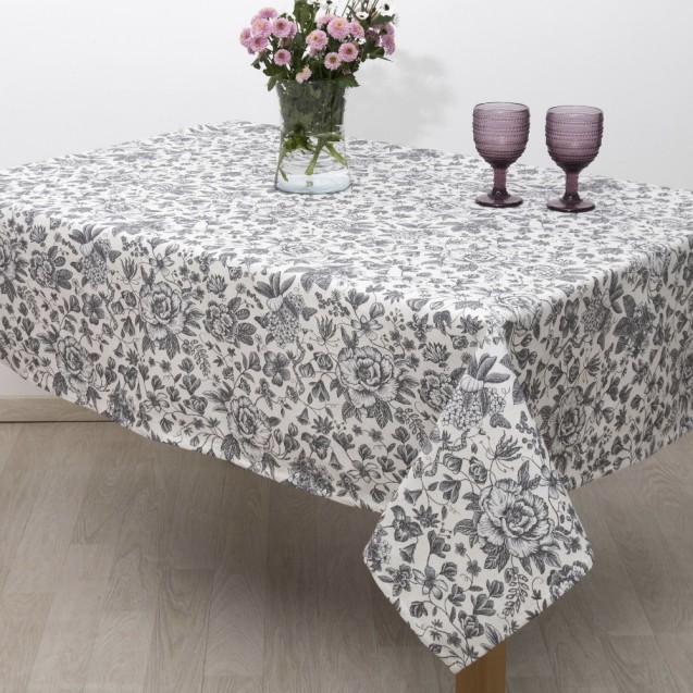 Τραπεζομάντηλο Dimeco 135x135 Sicily Grey