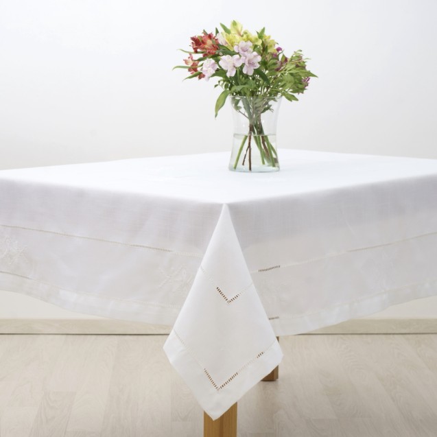 Τραπεζομάντηλο Dimeco 140x180 32960 White