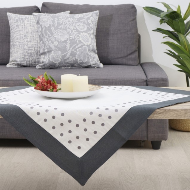 Τραπεζομάντηλο Dimeco 140x180 15230 Grey