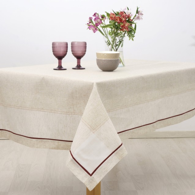 Τραπεζομάντηλο Dimeco 165x220 4015 Brown