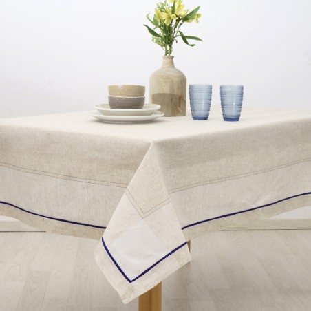 Τραπεζομάντηλο Dimeco 140x140 4015 Blue