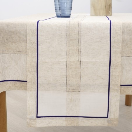 Τραπεζομάντηλο Dimeco 140x140 4015 Blue