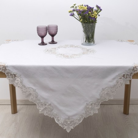 Τραπεζομάντηλο Dimeco 140x140 2134 Grey