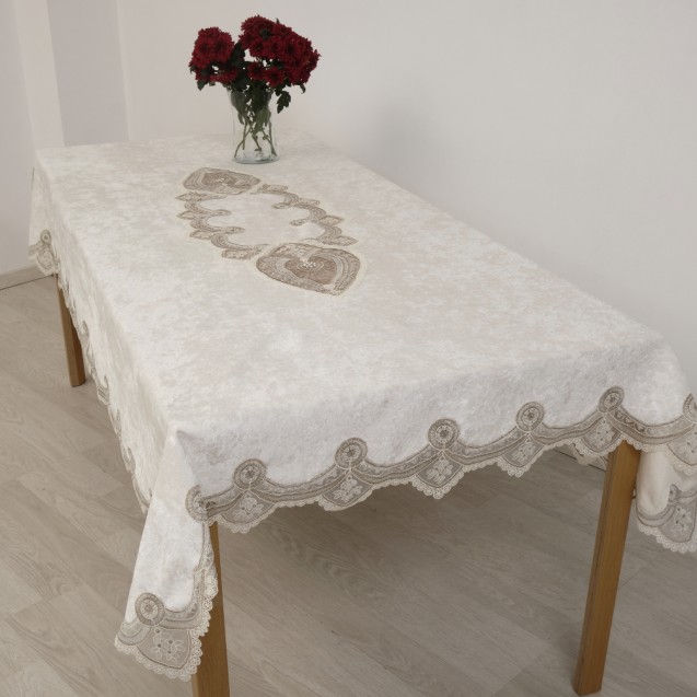 Τραπεζομάντηλο Dimeco 140x220 2131 Ecru