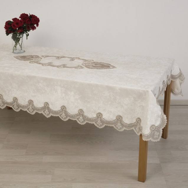 Τραπεζομάντηλο Dimeco 140x220 2131 Ecru