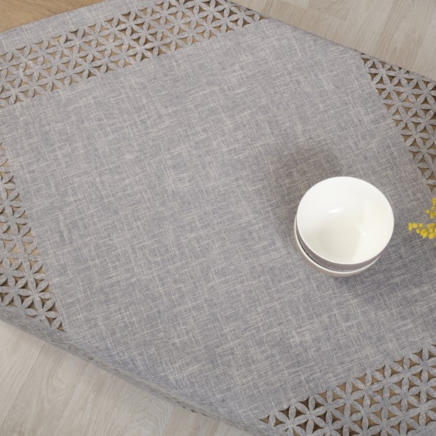 Τραπεζομάντηλο Dimeco 140x140 1413 Grey