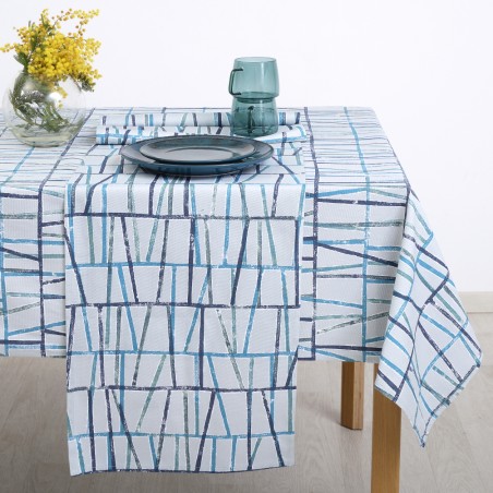 Τραπεζομάντηλο Dimeco 135x135 Indy Petrol