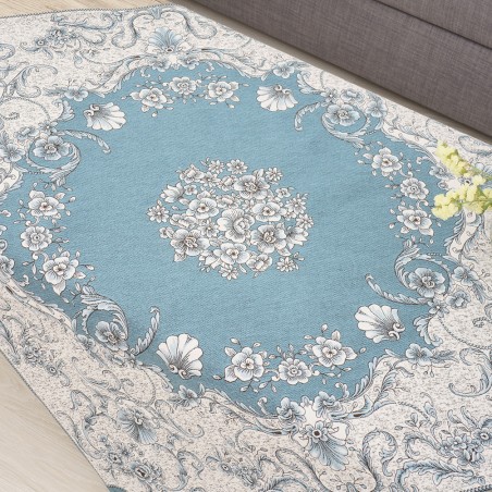 Τραπεζομάντηλο Dimeco 140x140 Adel Petrol