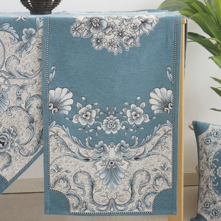 Τραπεζομάντηλο Dimeco 140x140 Adel Petrol