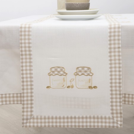 Τραπεζομάντηλο Dimeco 140x180 2219 Beige