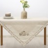 Τραπεζομάντηλο Dimeco 140x140 1925 Ecru