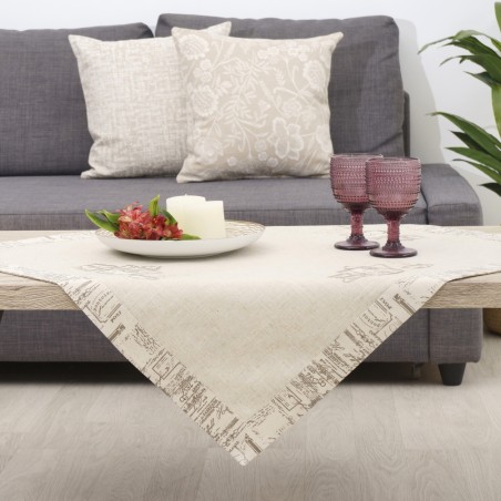 Τραπεζομάντηλο Dimeco 140x140 1925 Ecru