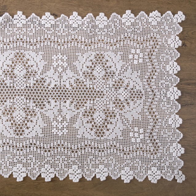 Τραπεζομάντηλο Dimeco 140x140 8017 White