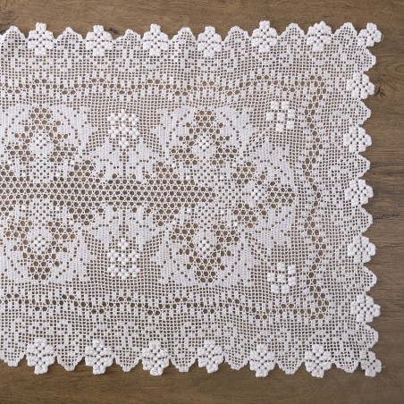 Τραπεζομάντηλο Dimeco 140x140 8017 White