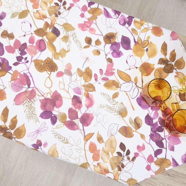 Runner Dimeco 40x160 Grace Purple