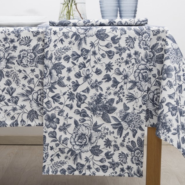 Runner Dimeco 40x180 Sicily Blue