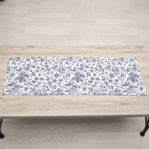 Runner Dimeco 35x140 Sicily Blue