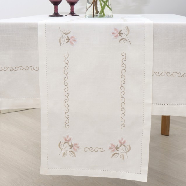 Runner Dimeco 40x180 Yg-xj Ecru