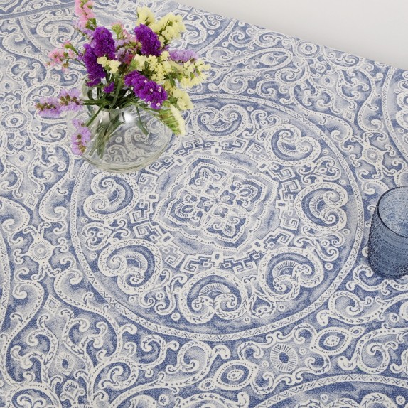 Καρέ Dimeco 100x100 Capri Blue