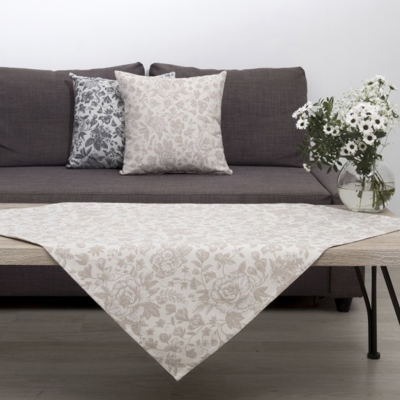 Καρέ Dimeco 90x90 Sicily Beige