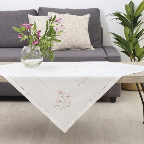 Καρέ Dimeco 90x90 Yg-xj Ecru