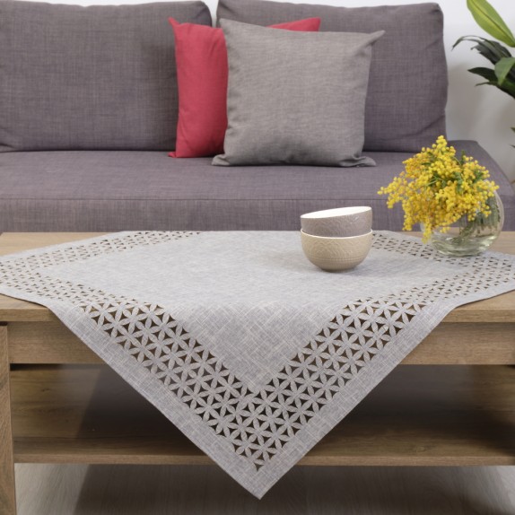 Καρέ Dimeco 85x85 1413 Grey