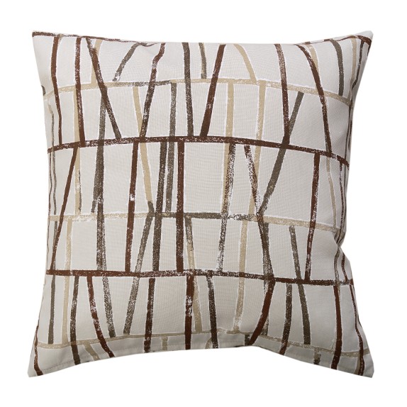 Μαξιλαροθήκη Διακόσμησης Dimeco Διπλής Όψης 45x45 Indy Brown