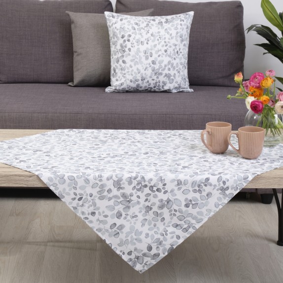 Μαξιλαροθήκη Διακόσμησης Dimeco Διπλής Όψης 45x45 Anais Grey