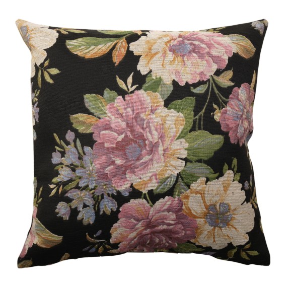 Μαξιλαροθήκη Διακόσμησης Dimeco Διπλής Όψης 45x45 8170 Black