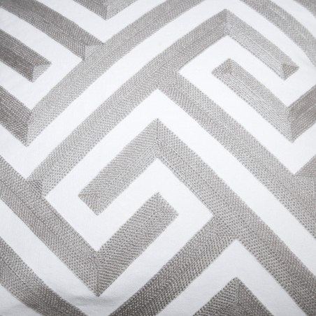 Μαξιλαροθήκη Διακόσμησης Dimeco Μονής Όψης 45x45 Zy-1561 Grey