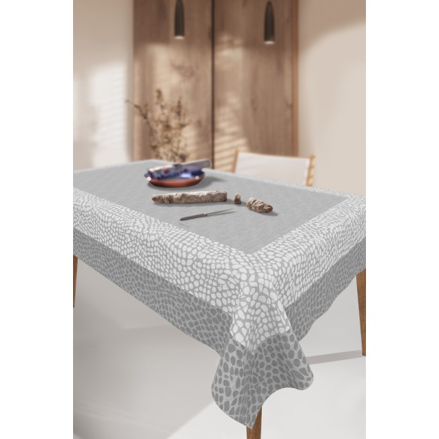 Τραπεζομάντηλο Saint Clair 1047 Silver 145x180