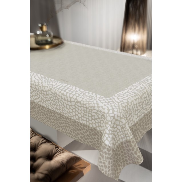 Τραπεζομάντηλο Saint Clair 1047 Natural 145x145