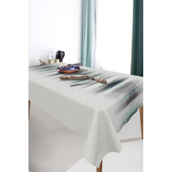 Τραπεζομάντηλο Saint Clair 1048 Petrol 145x145