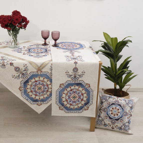 Σετ Σεμέν/Πετσετάκια 3Τμχ Dimeco Morena Blue