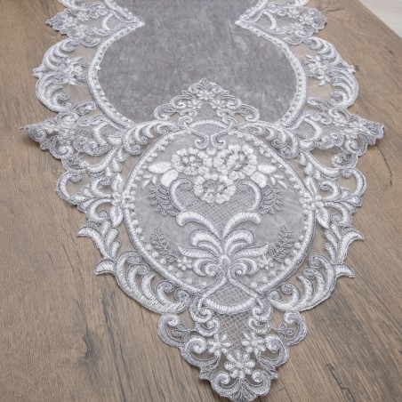 Σετ Σεμέν/Πετσετάκια 3Τμχ Dimeco 9113 Grey