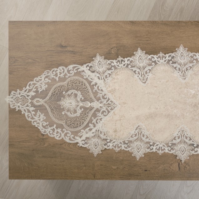 Σετ Σεμέν/Πετσετάκια 3Τμχ Dimeco 2130 Beige