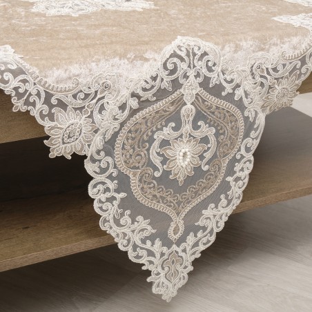 Σετ Σεμέν/Πετσετάκια 3Τμχ Dimeco 2130 Beige