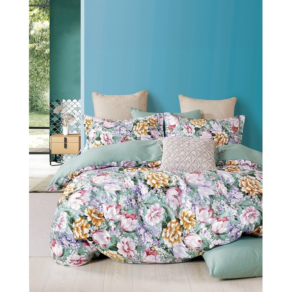 Σετ Παπλωματοθήκη Υπέρδιπλη 3 Τεμαχίων Rythmos Spirit...