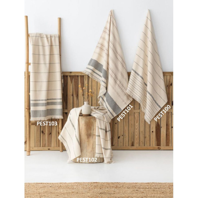 Πετσέτα Θαλάσσης Παρεό Palamaiki 90x160 Pest101