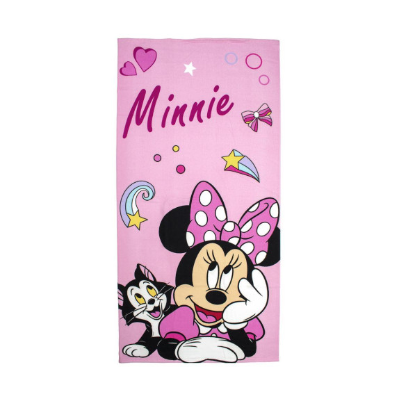 Πετσέτα Θαλάσσης Quick Dry Disney Home Minnie 98 70x140 Pink