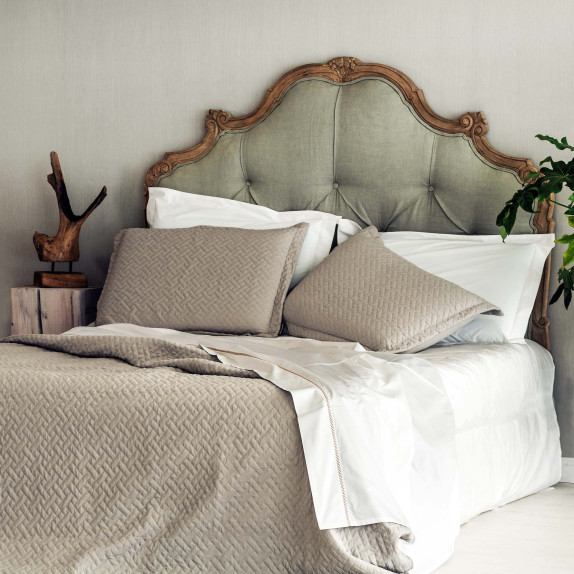 Κουβερλί Υπέρδιπλο Aslanis Home Venetian  Γκρι 220x240