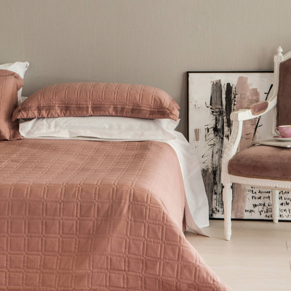 Σετ Κουβερλί Υπέρδιπλο 3 Τεμαχίων Aslanis Home Ροζ 240x260