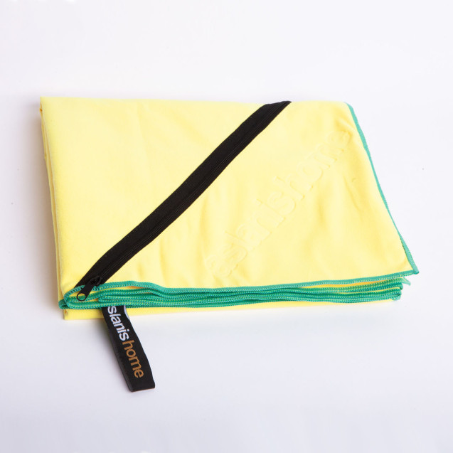 Πετσέτα Θαλάσσης Quick Dry Aslanis Home Κιτρινο...