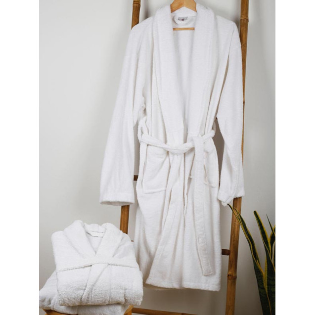 Μπουρνούζι Με Γιακά Anesis 100% Cotton Pennie...